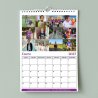 Calendario solidario Dravet 2027 de pared – enero