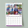 Calendario solidario Dravet 2027 de pared – marzo