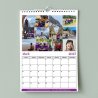 Calendario solidario Dravet 2027 de pared – abril