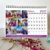 Calendario solidario Dravet 2027 de mesa – mayo