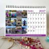 Calendario solidario Dravet 2027 de mesa – junio
