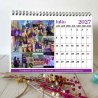 Calendario solidario Dravet 2027 de mesa – julio