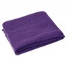 Manta polar solidaria morada (vista 2)