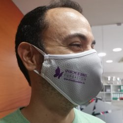 Mascarilla solidaria reutilizable Dravet (vista 4)