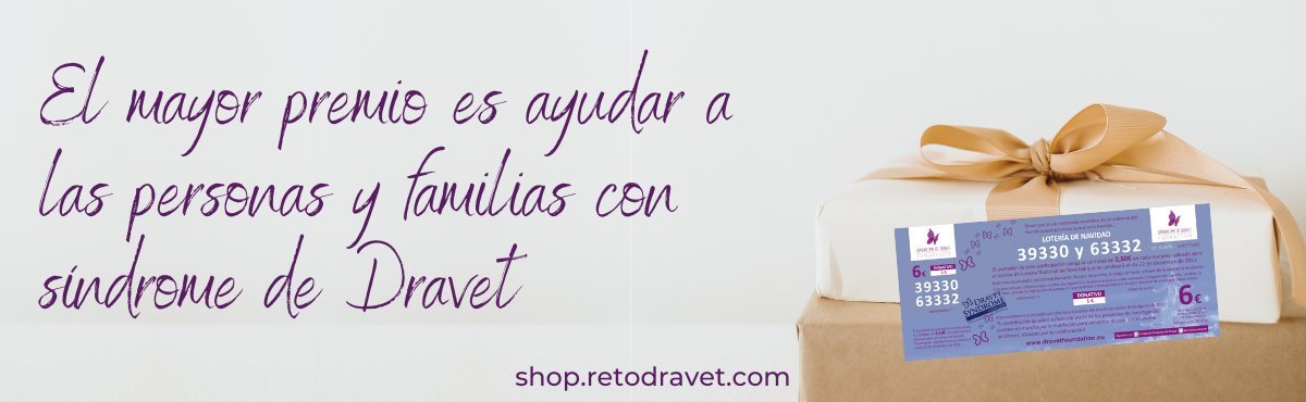 Lotería de Navidad solidaria RetoDravet - Fundación Síndrome de Dravet